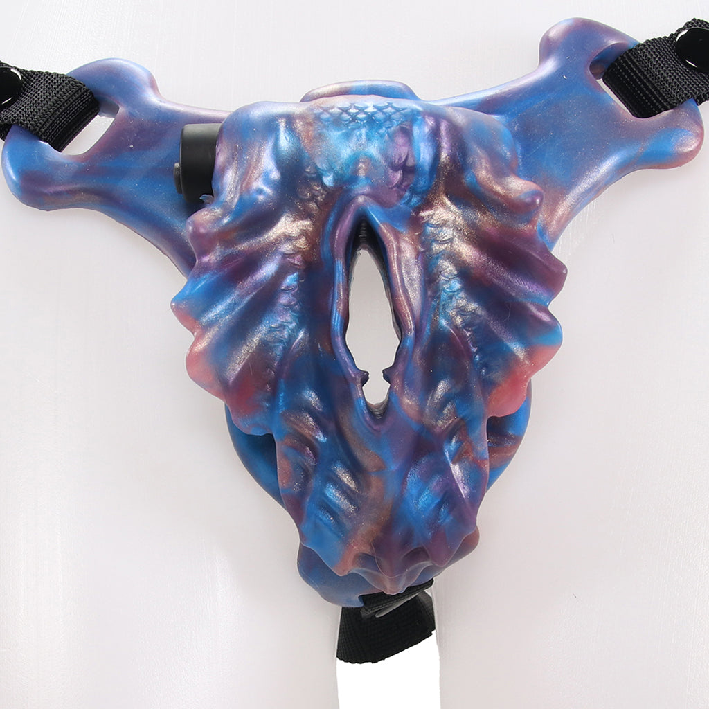 Creature Cocks Siren Snatch Silicone Strap-On Vibe Vibrators > Strap-On & Wearable - Tophatter Daily Deals